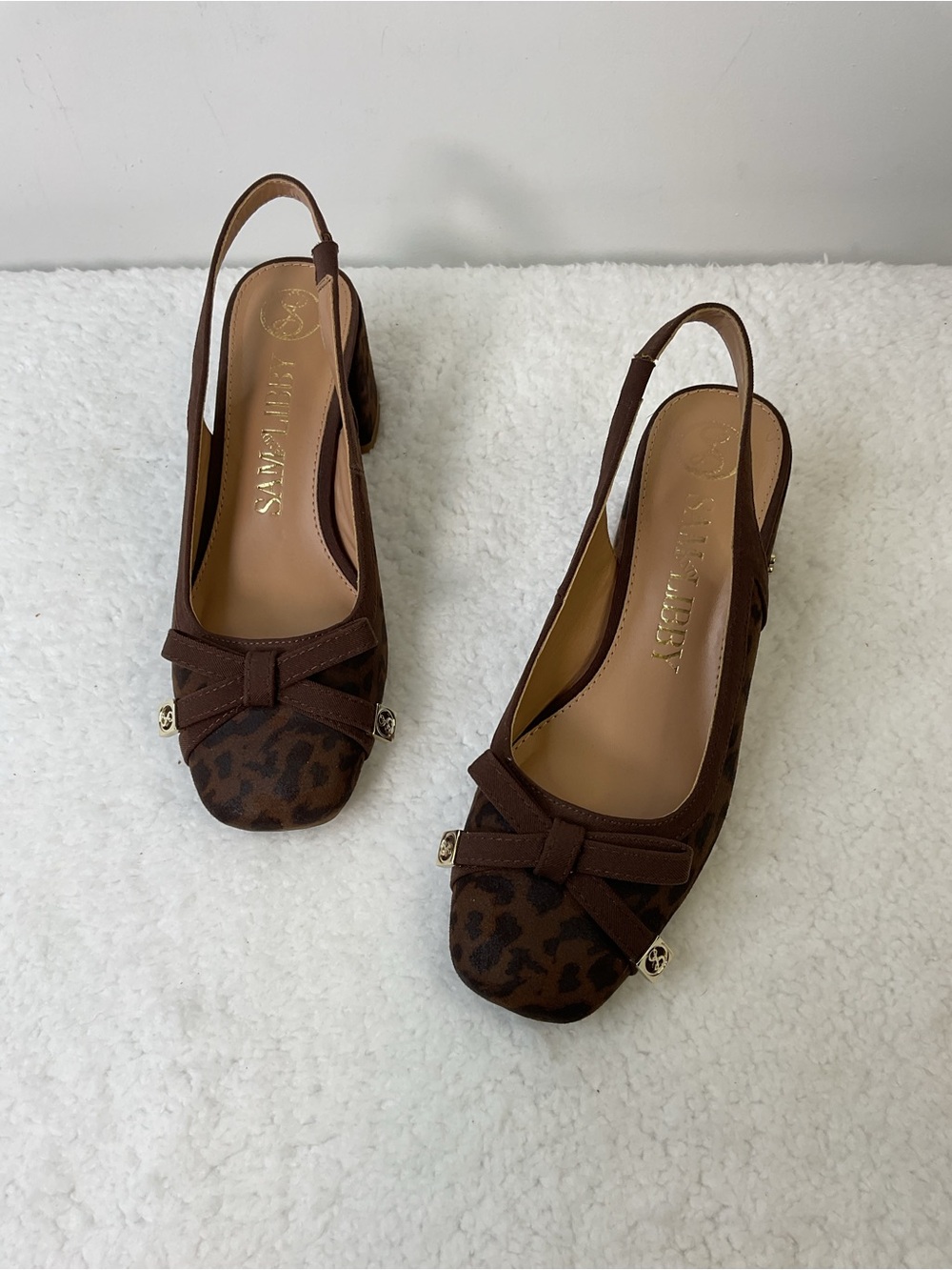 Sam & Libby Giselle Sling Back Pumps Size 7